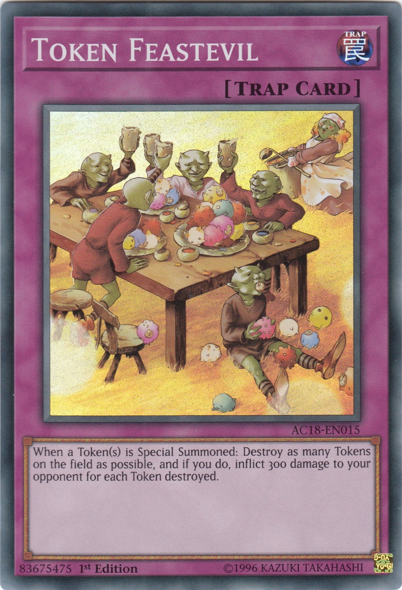 Image for Token Feastevil (AC18-EN015) (Advent Calendar 2018) - YuGiOh
