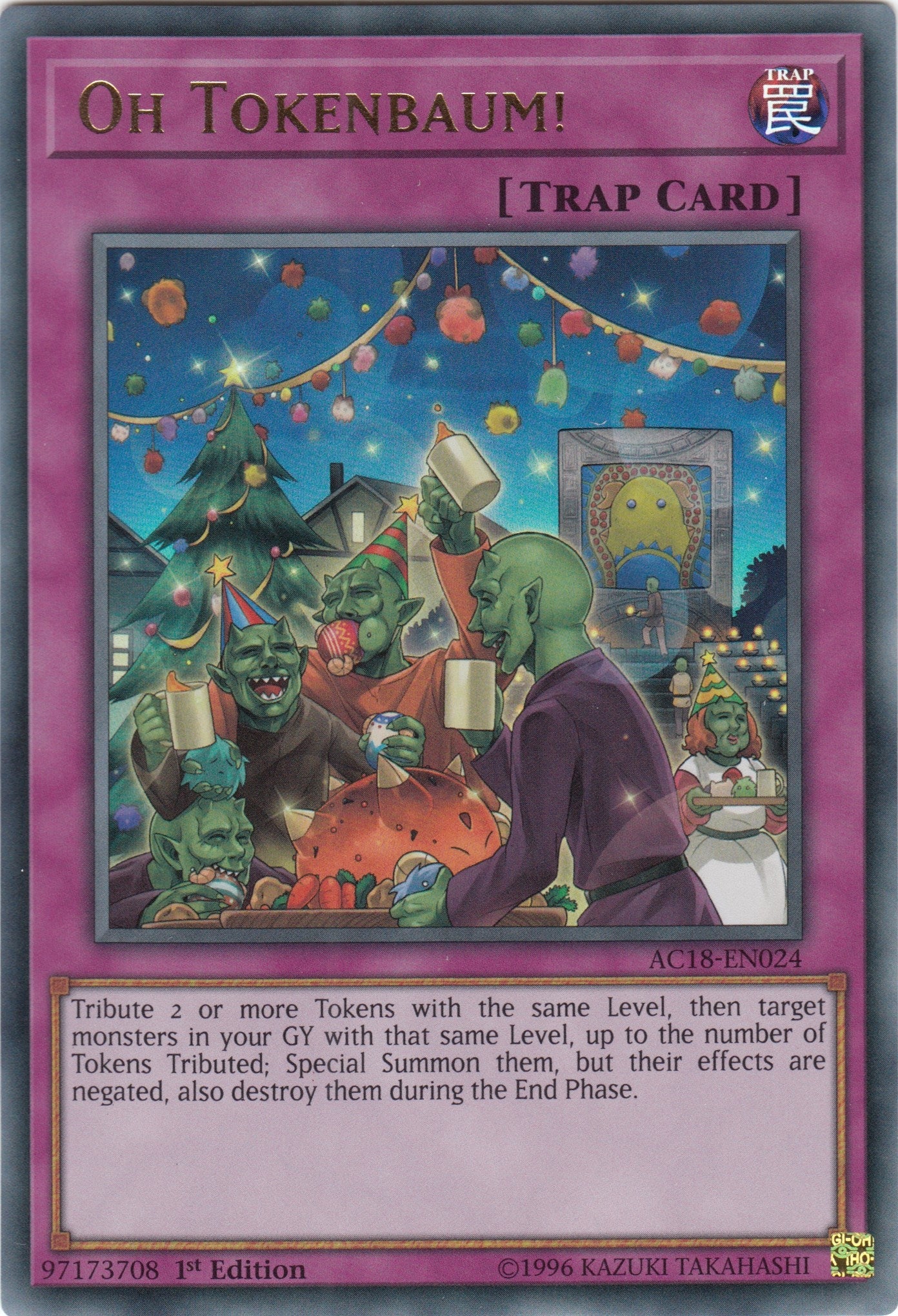 Image for Oh Tokenbaum! (AC18-EN024) (Advent Calendar 2018) - YuGiOh