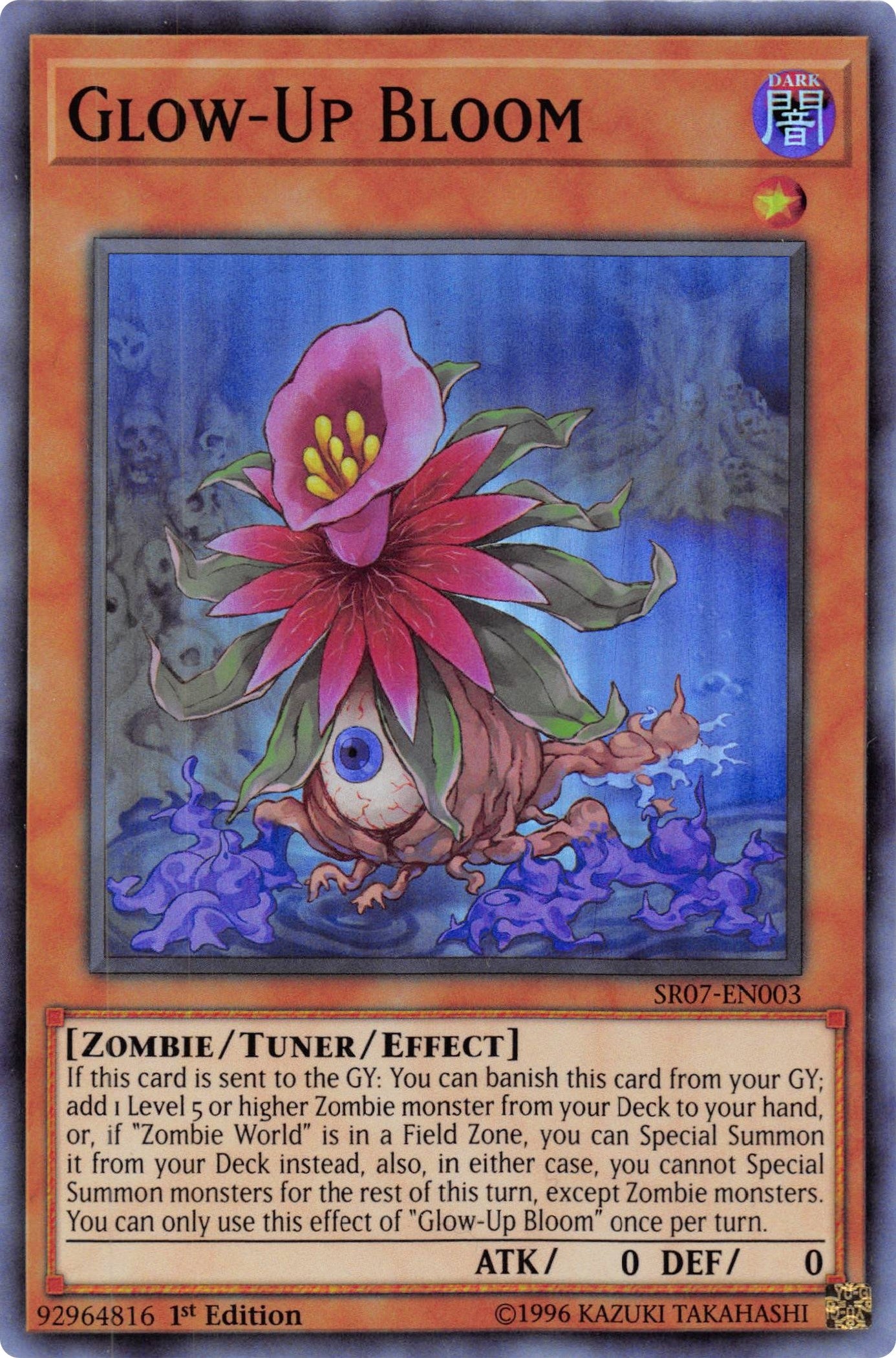 Image for Glow-Up Bloom (SR07-EN003) (Structure Deck: Zombie Horde) - YuGiOh