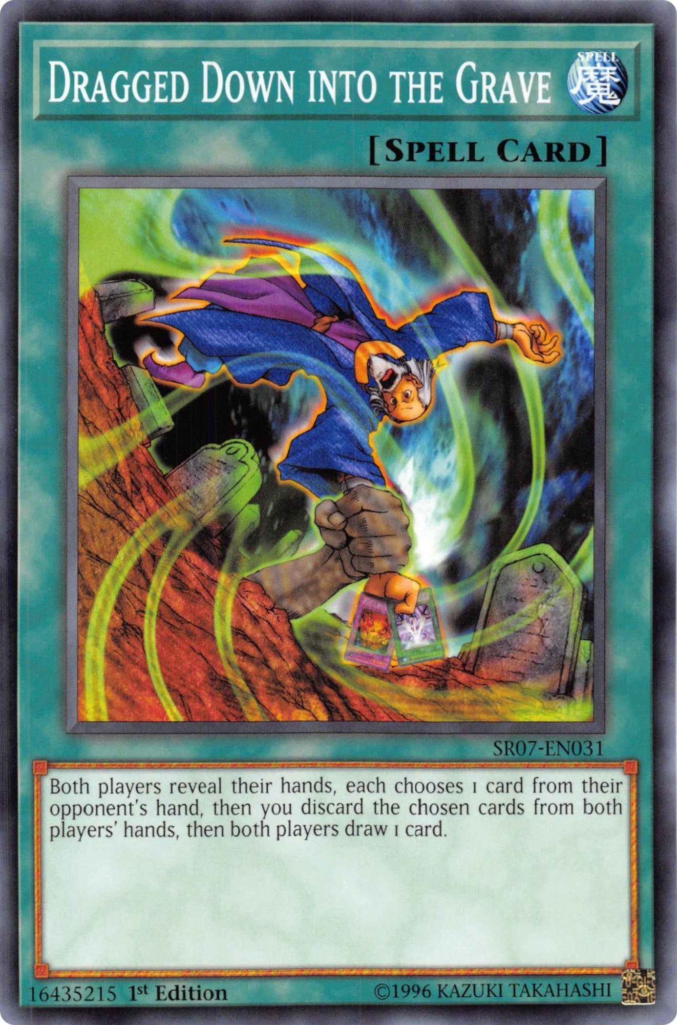 Image for Dragged Down into the Grave (SR07-EN031) (Structure Deck: Zombie Horde) - YuGiOh