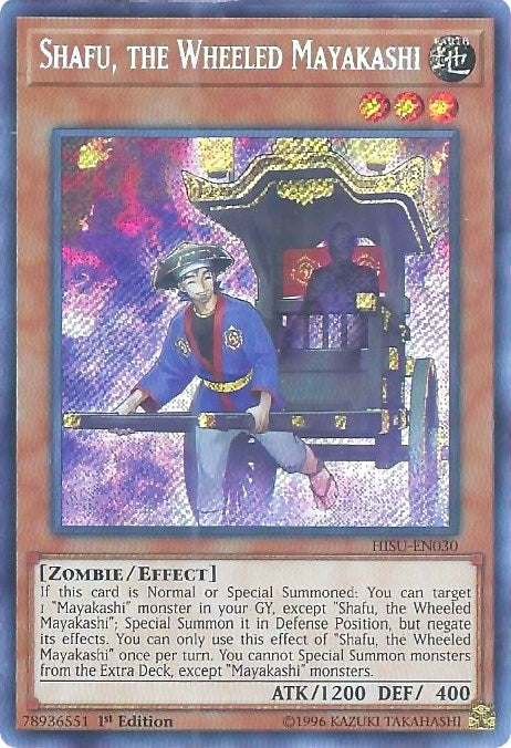 Image for Shafu, the Wheeled Mayakashi (HISU-EN030) (Hidden Summoners) - YuGiOh