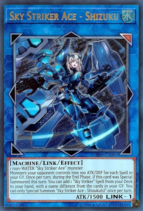 Image for Sky Striker Ace - Shizuku (UTR) (OP09-EN003) (OTS Tournament Pack 9) - YuGiOh