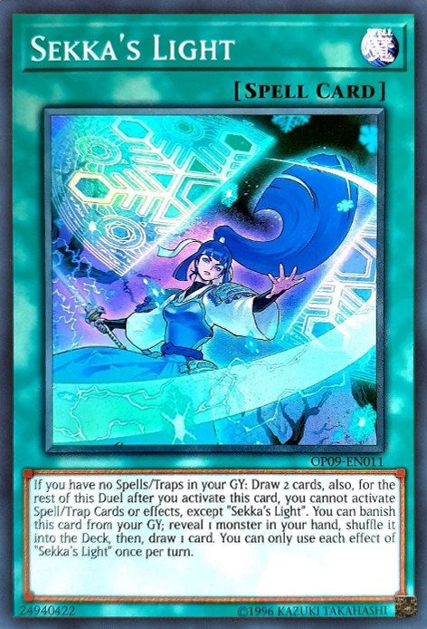 Image for Sekka's Light (OP09-EN011) (OTS Tournament Pack 9) - YuGiOh