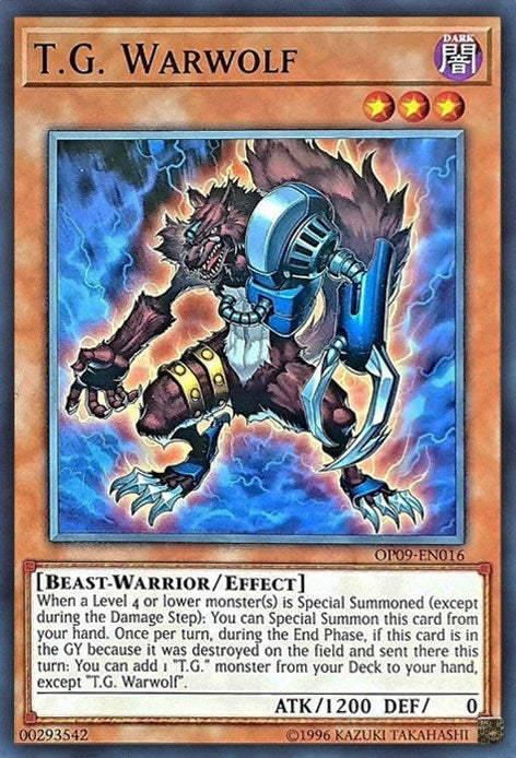 Image for T.G. Warwolf (OP09-EN016) (OTS Tournament Pack 9) - YuGiOh
