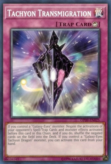 Image for Tachyon Transmigration (OP09-EN025) (OTS Tournament Pack 9) - YuGiOh