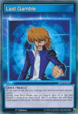 Image for Last Gamble (SS02-ENBS2) (Speed Duel Decks: Duelists of Tomorrow) - YuGiOh