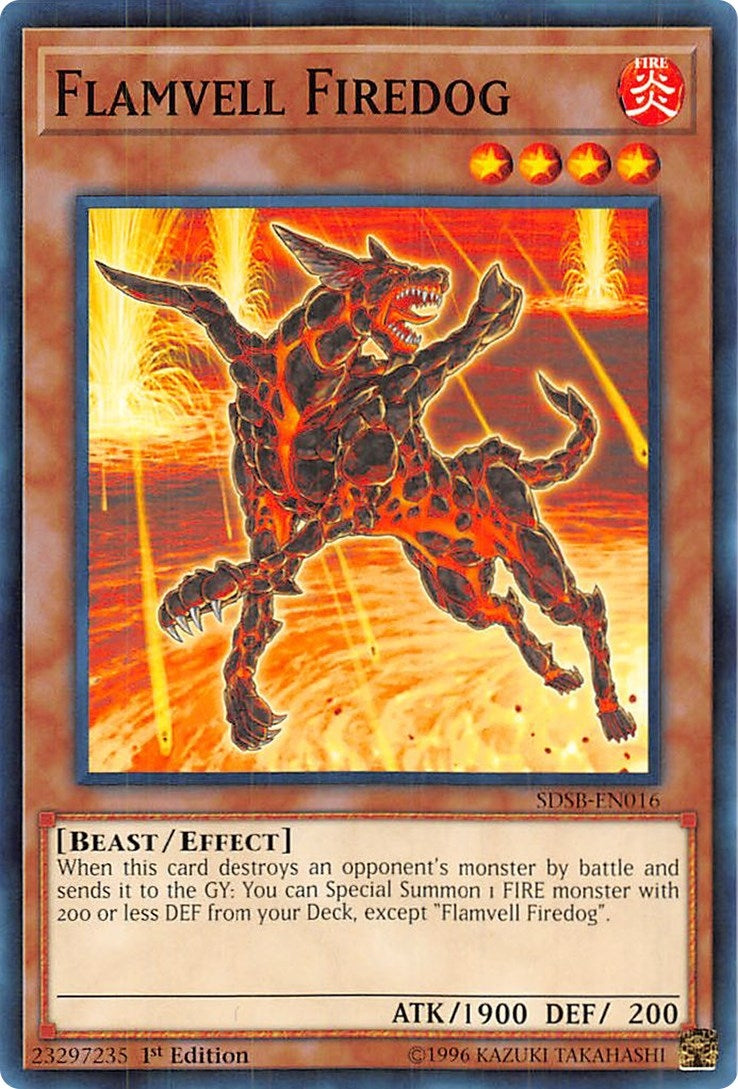 Image for Flamvell Firedog (SDSB-EN016) (Structure Deck: Soulburner) - YuGiOh