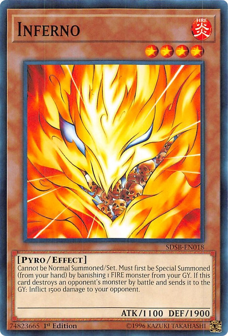 Image for Inferno (SDSB-EN018) (Structure Deck: Soulburner) - YuGiOh
