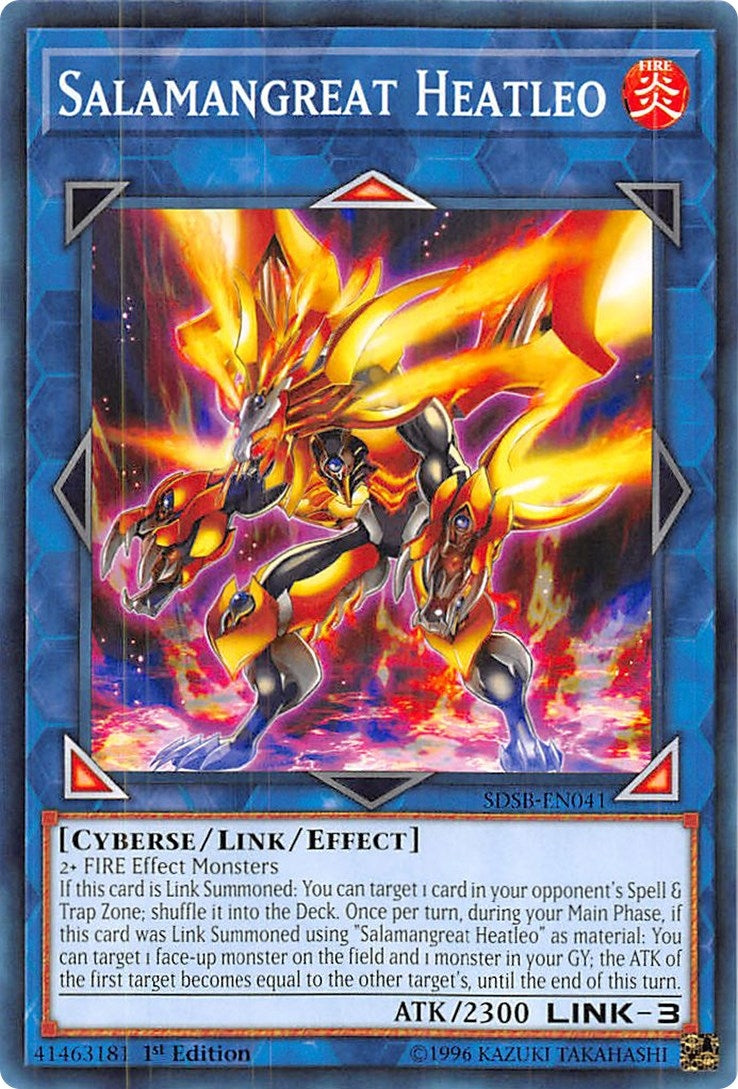 Image for Salamangreat Heatleo (SDSB-EN041) (Structure Deck: Soulburner) - YuGiOh