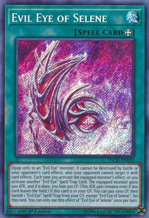 Image for Evil Eye of Selene (INCH-EN032) (The Infinity Chasers) - YuGiOh