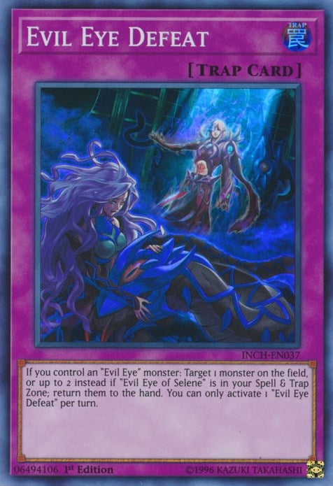 Image for Evil Eye Defeat (INCH-EN037) (The Infinity Chasers) - YuGiOh