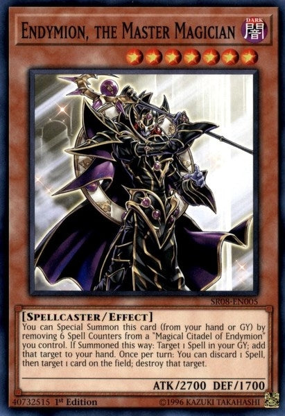 Image for Endymion, the Master Magician (SR08-EN005) (Structure Deck: Order of the Spellcasters) - YuGiOh