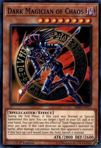 Image for Dark Magician of Chaos (SR08-EN015) (Structure Deck: Order of the Spellcasters) - YuGiOh