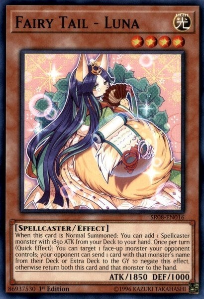 Image for Fairy Tail - Luna (SR08-EN016) (Structure Deck: Order of the Spellcasters) - YuGiOh