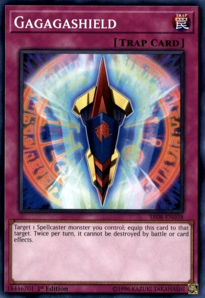 Image for Gagagashield (SR08-EN038) (Structure Deck: Order of the Spellcasters) - YuGiOh