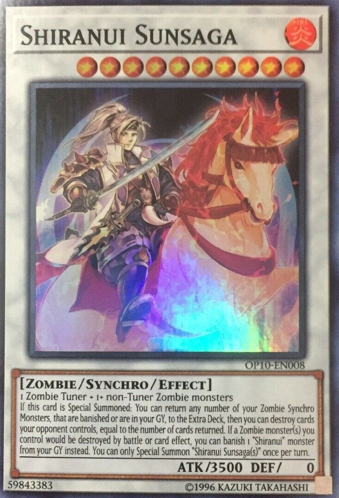 Image for Shiranui Sunsaga (OP10-EN008) (OTS Tournament Pack 10) - YuGiOh