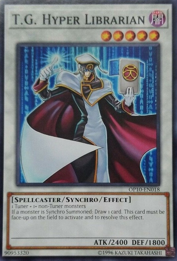 Image for T.G. Hyper Librarian (OP10-EN018) (OTS Tournament Pack 10) - YuGiOh