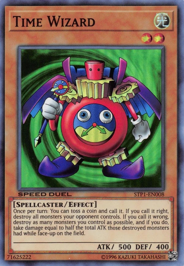 Image for Time Wizard (STP1-EN008) (Speed Duel: Tournament Pack 1) - YuGiOh