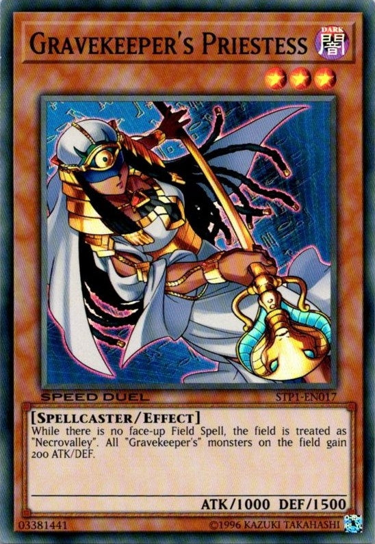 Image for Gravekeeper's Priestess (STP1-EN017) (Speed Duel: Tournament Pack 1) - YuGiOh