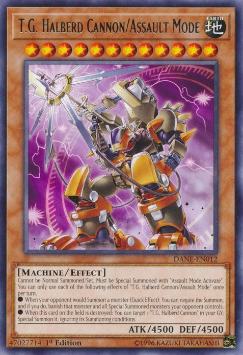 Image for T.G. Halberd Cannon/Assault Mode (DANE-EN012) (Dark Neostorm) - YuGiOh