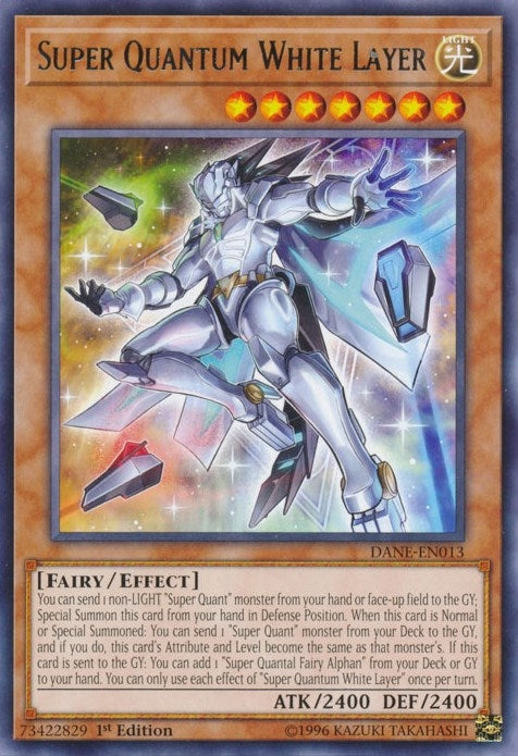 Image for Super Quantum White Layer (DANE-EN013) (Dark Neostorm) - YuGiOh