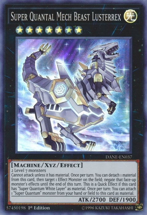 Image for Super Quantal Mech Beast Lusterrex (DANE-EN037) (Dark Neostorm) - YuGiOh