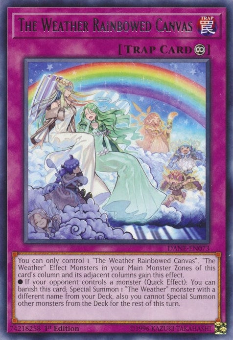 Image for The Weather Rainbowed Canvas (DANE-EN073) (Dark Neostorm) - YuGiOh