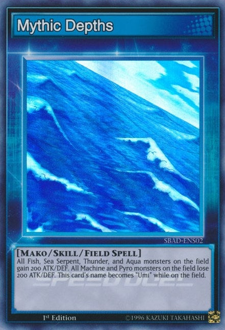 Image for Mythic Depths (SBAD-ENS02) (Speed Duel: Attack from the Deep) - YuGiOh