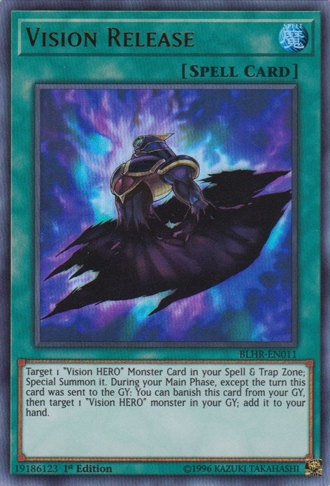 Image for Vision Release (BLHR-EN011) (Battles of Legend: Hero's Revenge) - YuGiOh