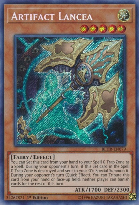 Image for Artifact Lancea (BLHR-EN079) (Battles of Legend: Hero's Revenge) - YuGiOh