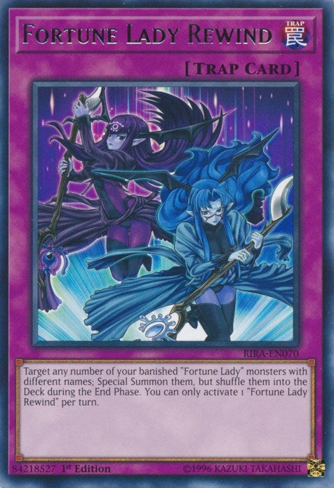 Image for Fortune Lady Rewind (RIRA-EN070) (Rising Rampage) - YuGiOh