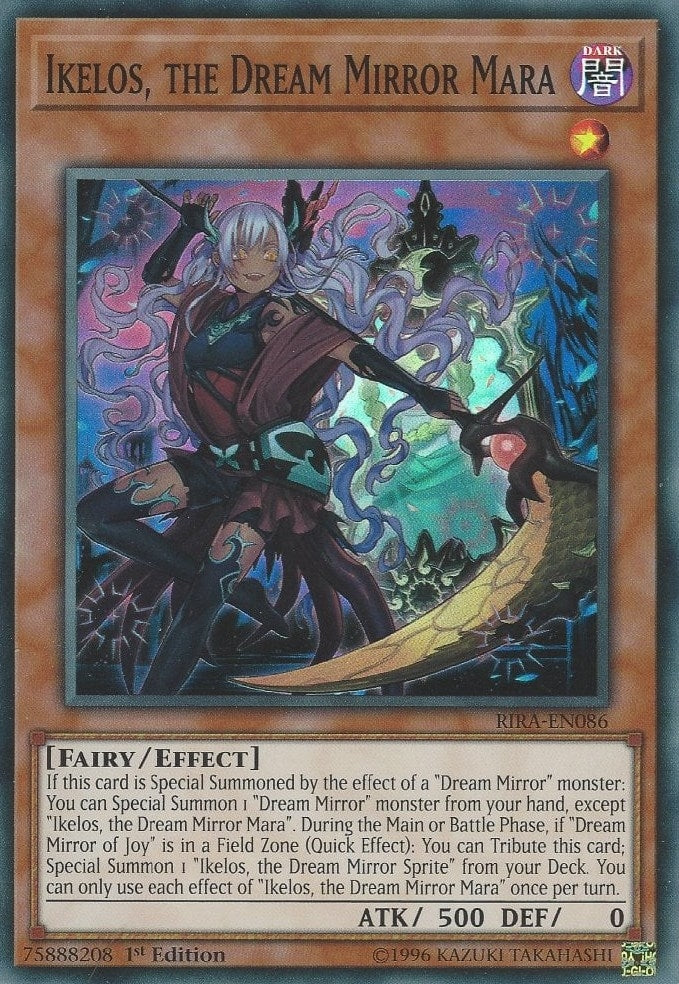Image for Ikelos, the Dream Mirror Mara (RIRA-EN086) (Rising Rampage) - YuGiOh
