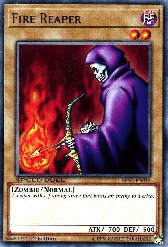 Image for Fire Reaper (SBSC-EN012) (Speed Duel: Scars of Battle) - YuGiOh
