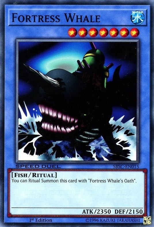 Image for Fortress Whale (SBSC-EN015) (Speed Duel: Scars of Battle) - YuGiOh