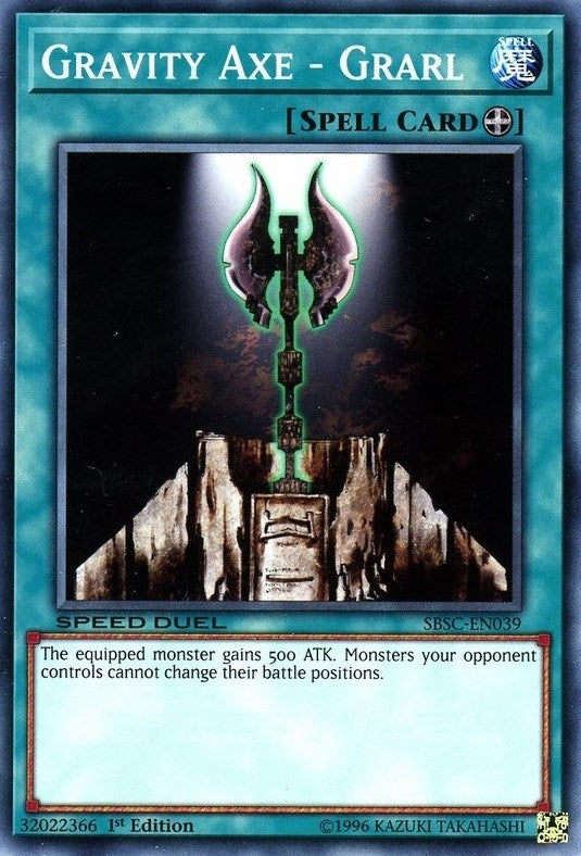 Image for Gravity Axe - Grarl (SBSC-EN039) (Speed Duel: Scars of Battle) - YuGiOh