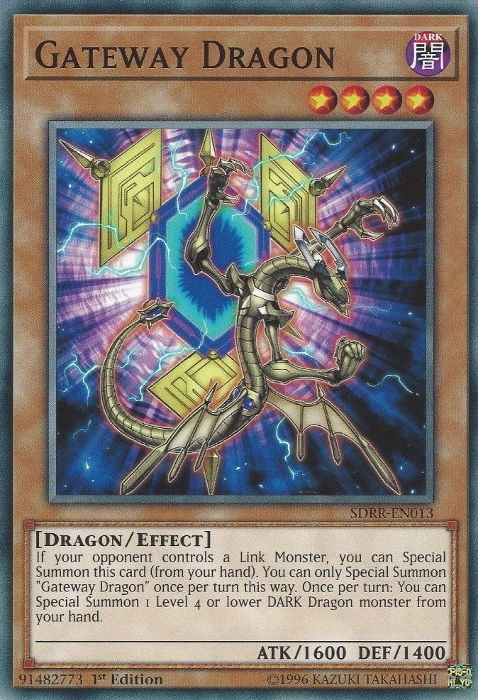 Image for Gateway Dragon (SDRR-EN013) (Structure Deck: Rokket Revolt) - YuGiOh