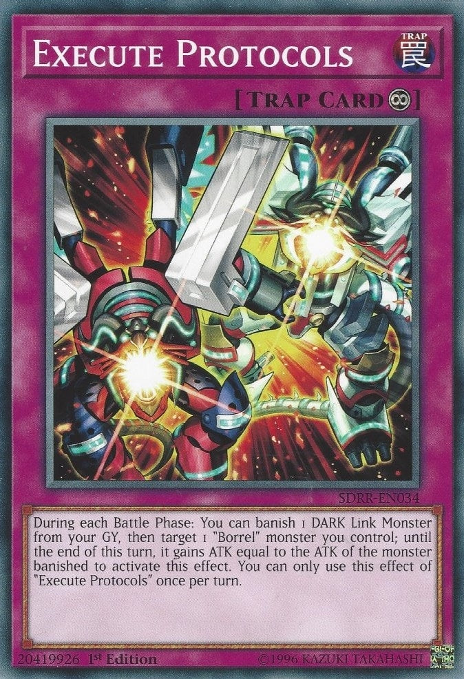 Image for Execute Protocols (SDRR-EN034) (Structure Deck: Rokket Revolt) - YuGiOh