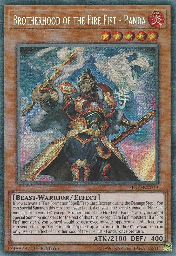 Image for Brotherhood of the Fire Fist - Panda (FIGA-EN013) (Fists of the Gadgets) - YuGiOh