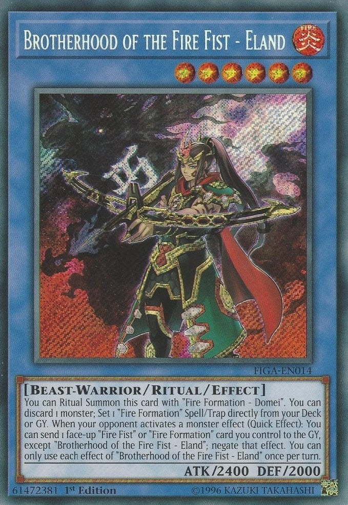 Image for Brotherhood of the Fire Fist - Eland (FIGA-EN014) (Fists of the Gadgets) - YuGiOh
