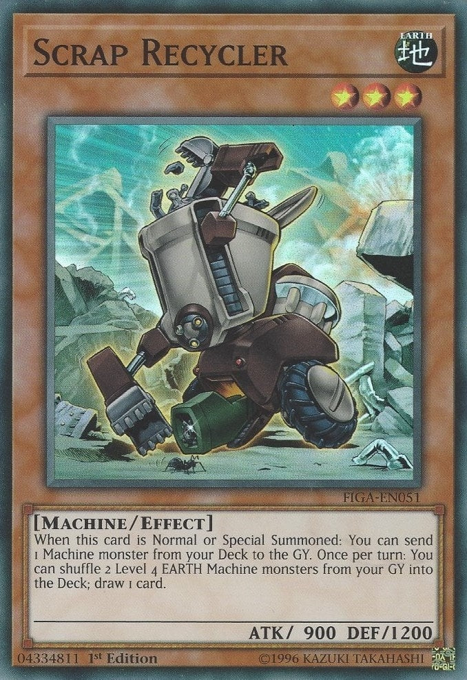 Image for Scrap Recycler (FIGA-EN051) (Fists of the Gadgets) - YuGiOh