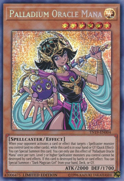 Image for Palladium Oracle Mana (TN19-EN004) (2019 Gold Sarcophagus Tin) - YuGiOh