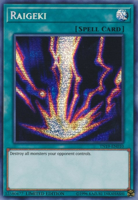 Image for Raigeki (TN19-EN010) (2019 Gold Sarcophagus Tin) - YuGiOh