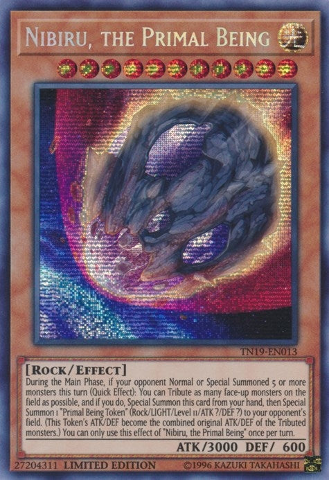 Image for Nibiru, the Primal Being (TN19-EN013) (2019 Gold Sarcophagus Tin) - YuGiOh