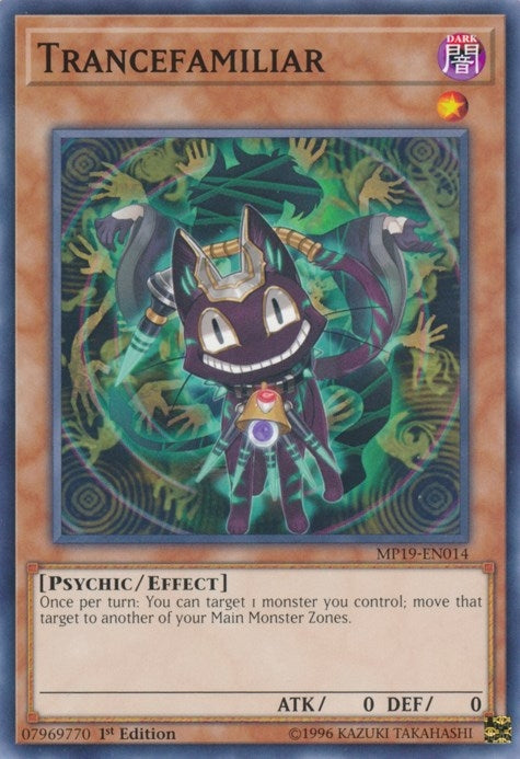 Image for Trancefamiliar (MP19-EN014) (2019 Gold Sarcophagus Tin Mega Pack) - YuGiOh