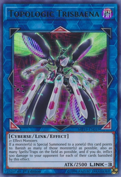 Image for Topologic Trisbaena (MP19-EN019) (2019 Gold Sarcophagus Tin Mega Pack) - YuGiOh