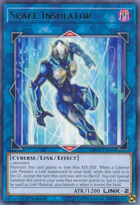 Image for Space Insulator (MP19-EN020) (2019 Gold Sarcophagus Tin Mega Pack) - YuGiOh