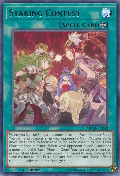 Image for Staring Contest (MP19-EN042) (2019 Gold Sarcophagus Tin Mega Pack) - YuGiOh