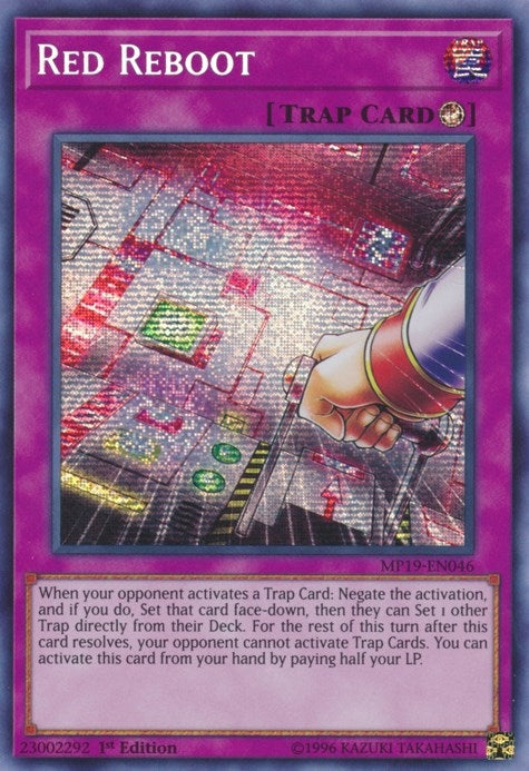 Image for Red Reboot (MP19-EN046) (2019 Gold Sarcophagus Tin Mega Pack) - YuGiOh
