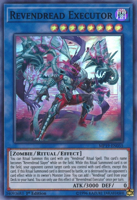 Image for Revendread Executor (MP19-EN055) (2019 Gold Sarcophagus Tin Mega Pack) - YuGiOh