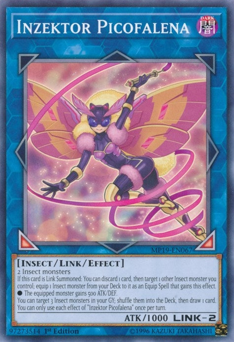 Image for Inzektor Picofalena (MP19-EN067) (2019 Gold Sarcophagus Tin Mega Pack) - YuGiOh